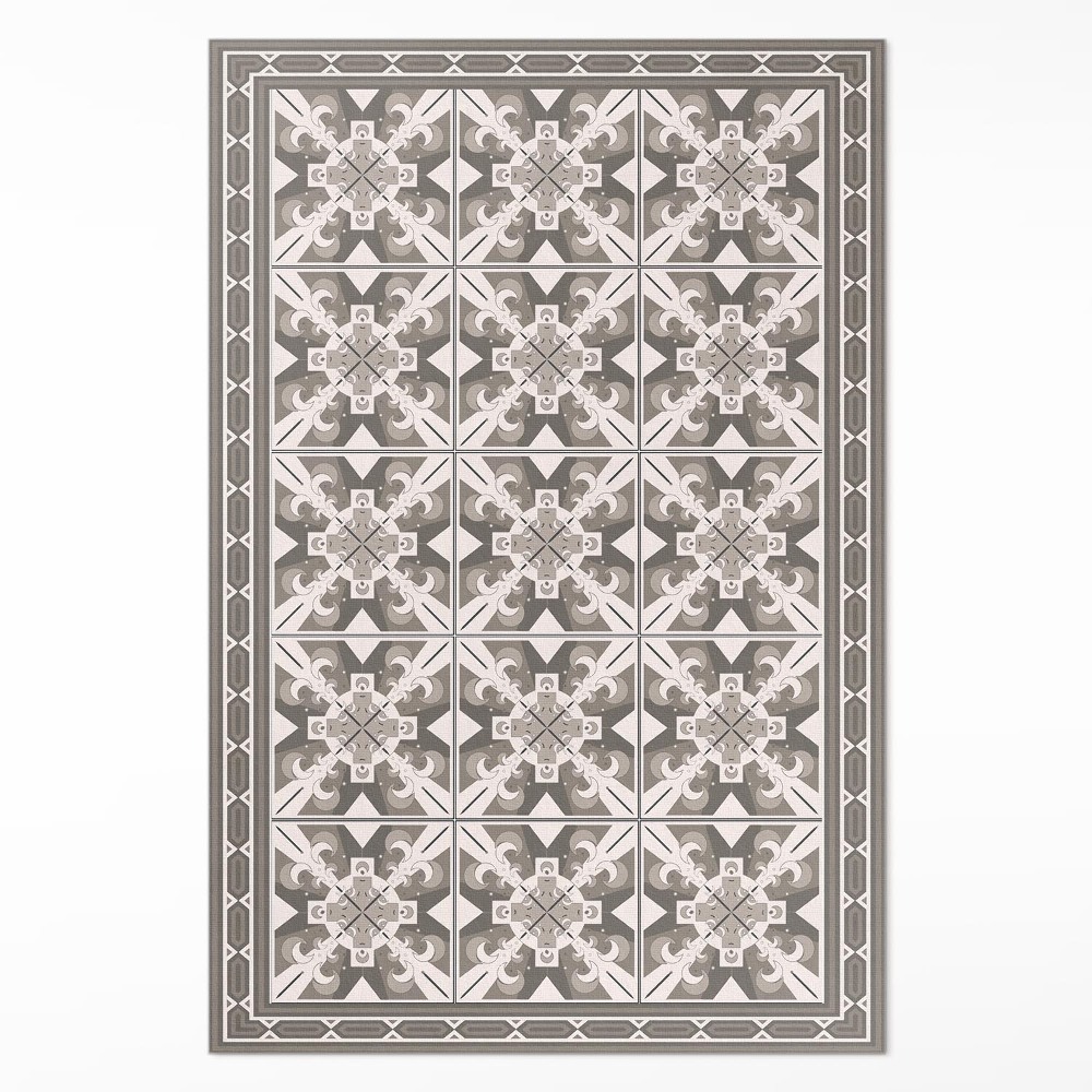 Dywan winylowy Geometryczne romby zdobione kafelki