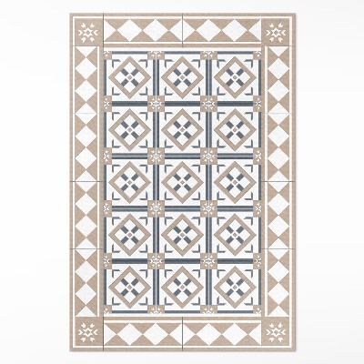 Dywan winylowy Kostka w romby eleganckie kafelki