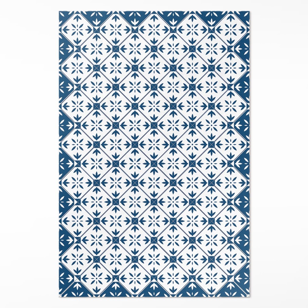 Dywan winylowy Kostka romby dekoracyjna mozaika