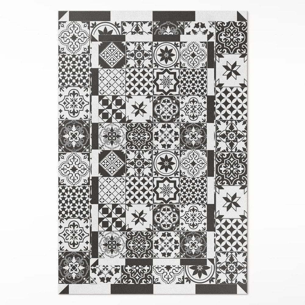 Dywan winylowy Hiszpańskie kafelki wzorzysta mozaika
