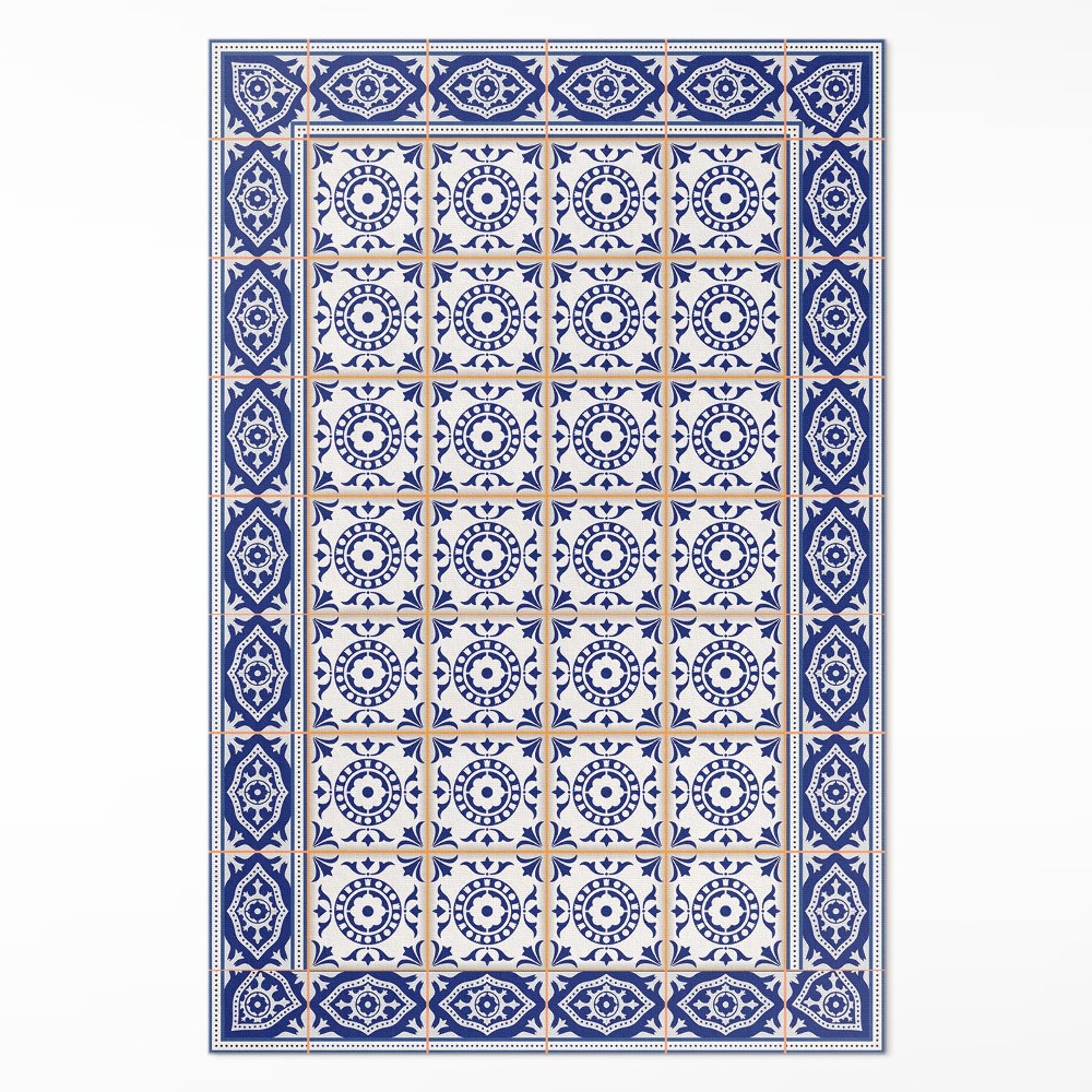 Dywan winylowy Greckie kafelki dekoracyjna mozaika