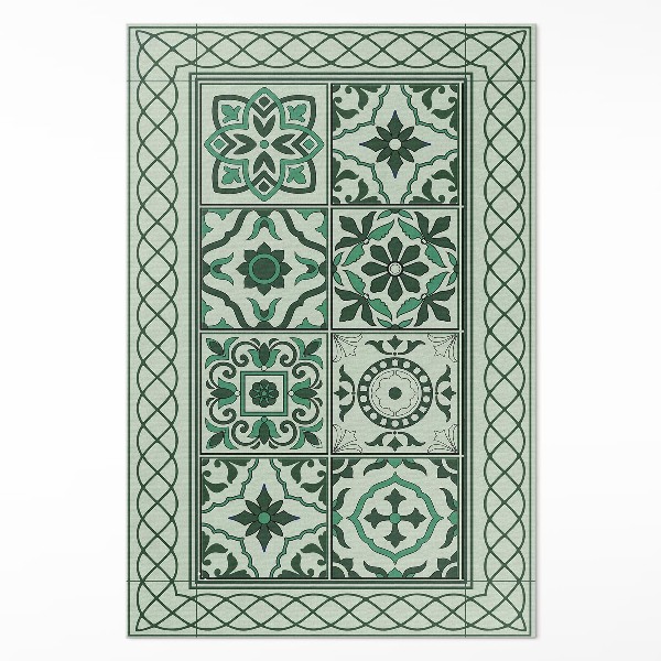 Dywan winylowy Hiszpański warkocz piękne płytki