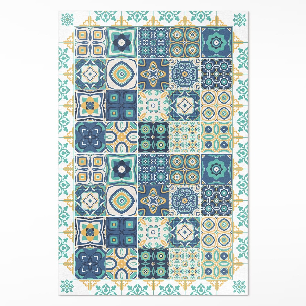 Dywan winylowy Hiszpańskie kafelki wzorzysta mozaika