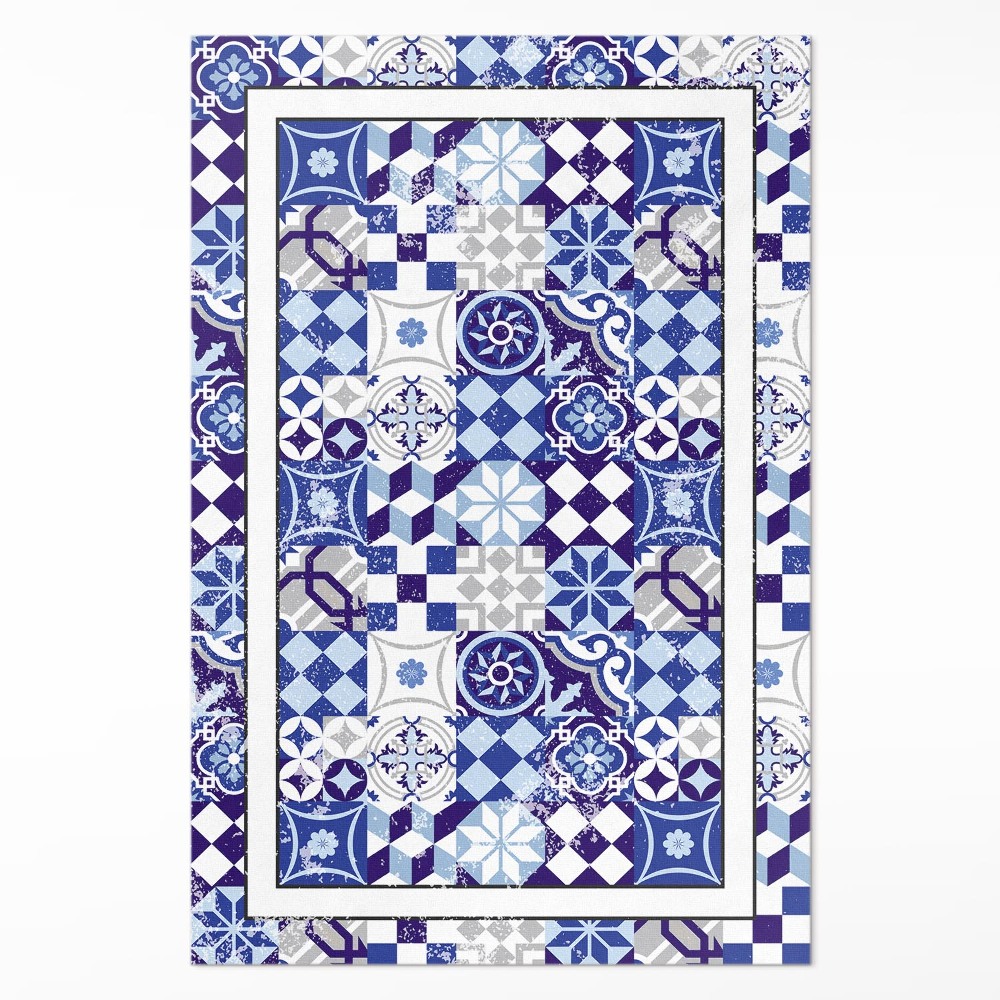Dywan winylowy Hiszpańskie kafelki dekoracyjna mozaika