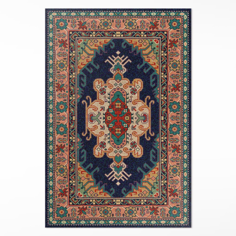 Dywan winylowy Orientalny ornament styl perski