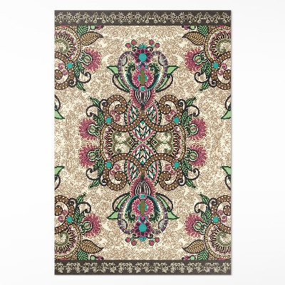 Dywan winylowy Klasyczny wschodni wzór roślinny