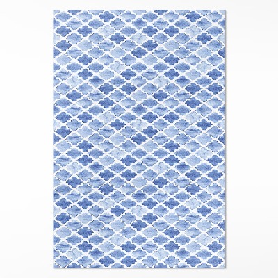 Dywan winylowy Śródziemnomorska mozaika akwarelowe płytki