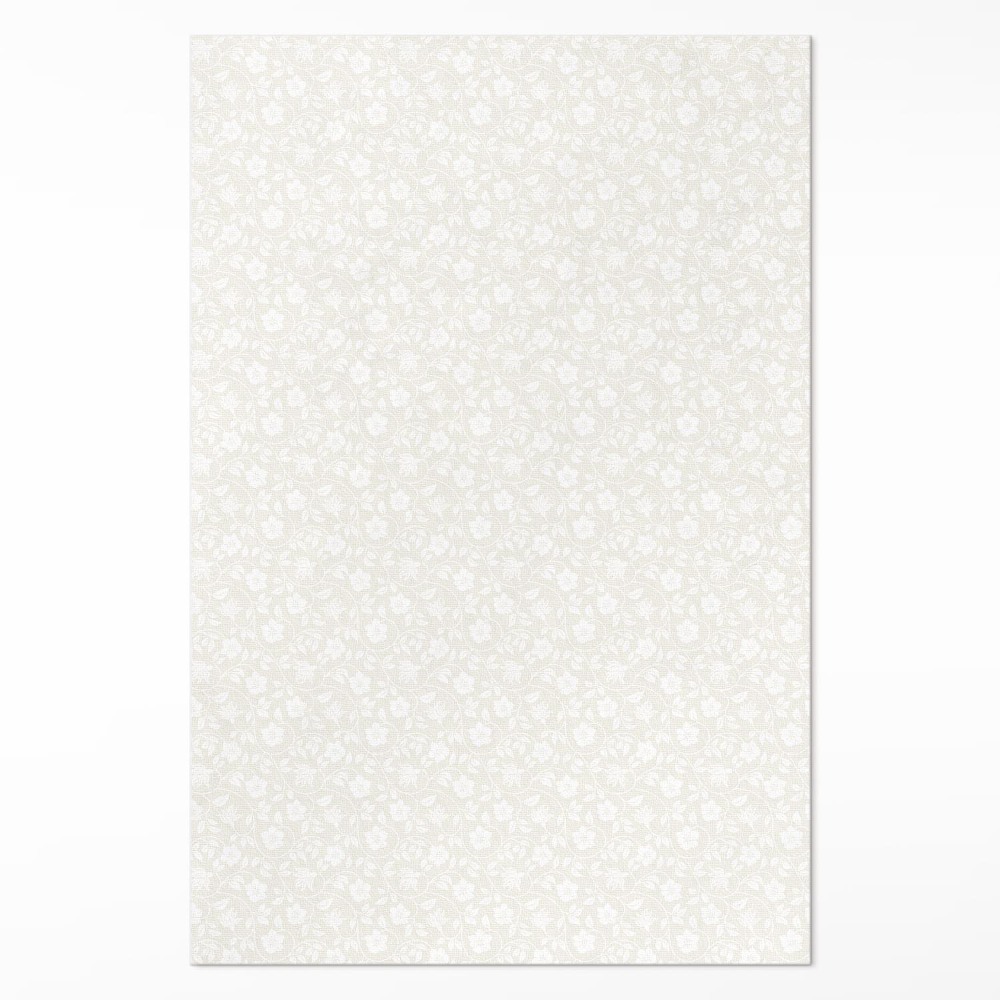 Dywan winylowy Drobne delikatne polne kwiatki boho