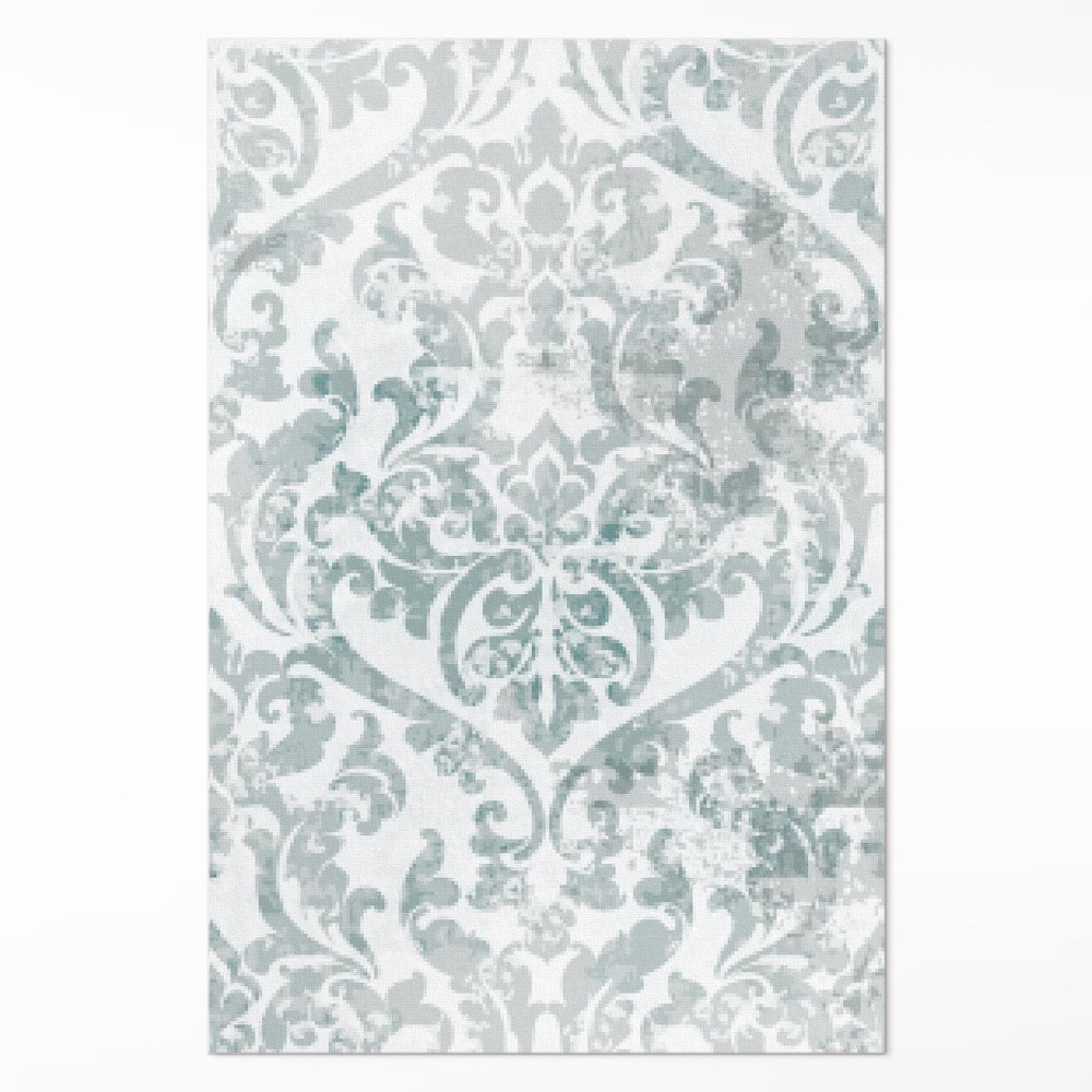 Dywan winylowy Plamy i ornament styl vintage