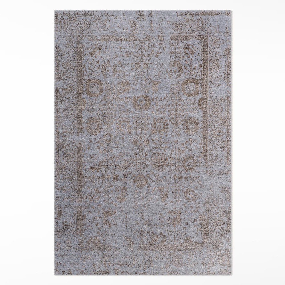 Dywan winylowy Dekoracyjny wzór wytarte ornament vintage