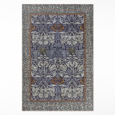 Dywan winylowy Ozdobne motywy roślinne wzór vintage