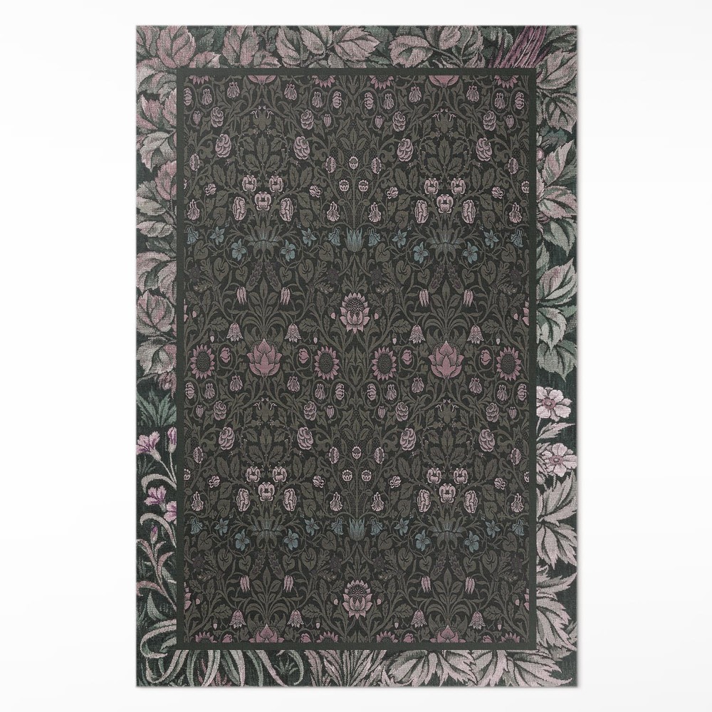 Dywan winylowy Kwiatowe ornament William Morris
