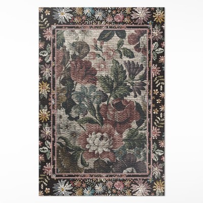 Dywan winylowy Blade kolory dzikie kwiaty vintage