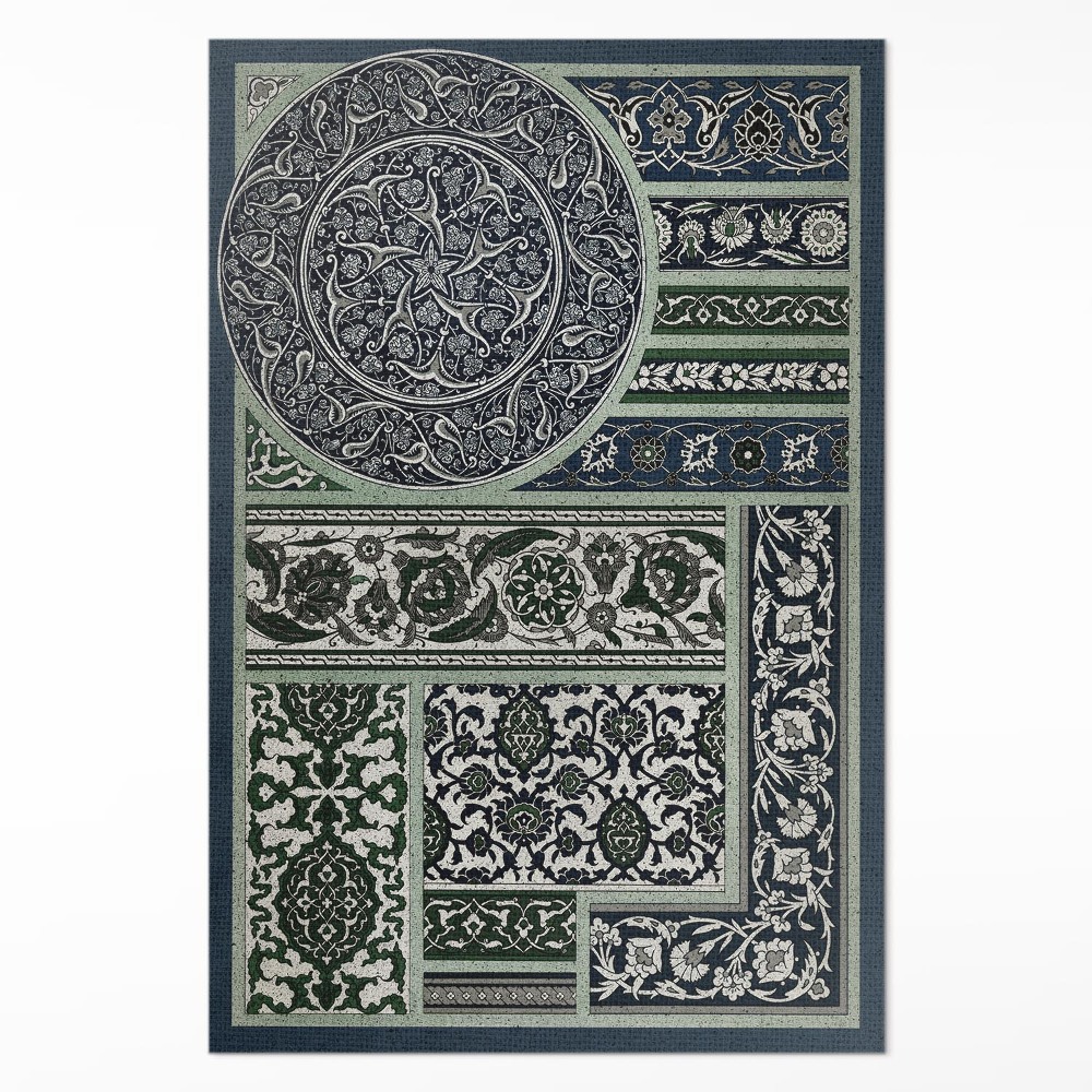 Dywan winylowy Wzornictwo ozdobne Alberta Racineta