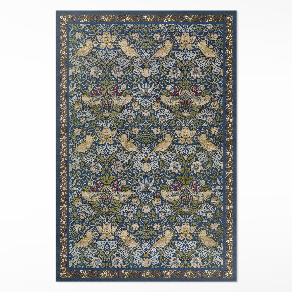 Dywan winylowy Złodziej truskawek William Morris