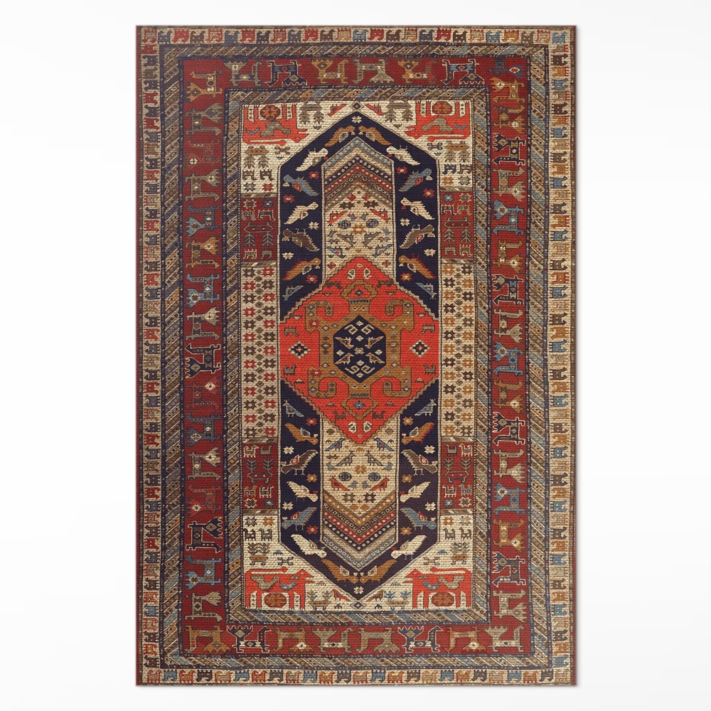 Dywan winylowy Orientalne wzornictwo dekoracyjny ornament