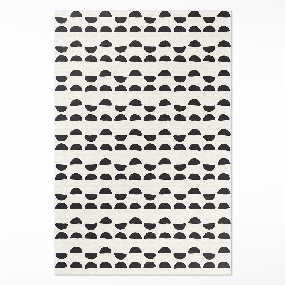 Dywan winylowy Nieregularne półksiężyce wzór boho