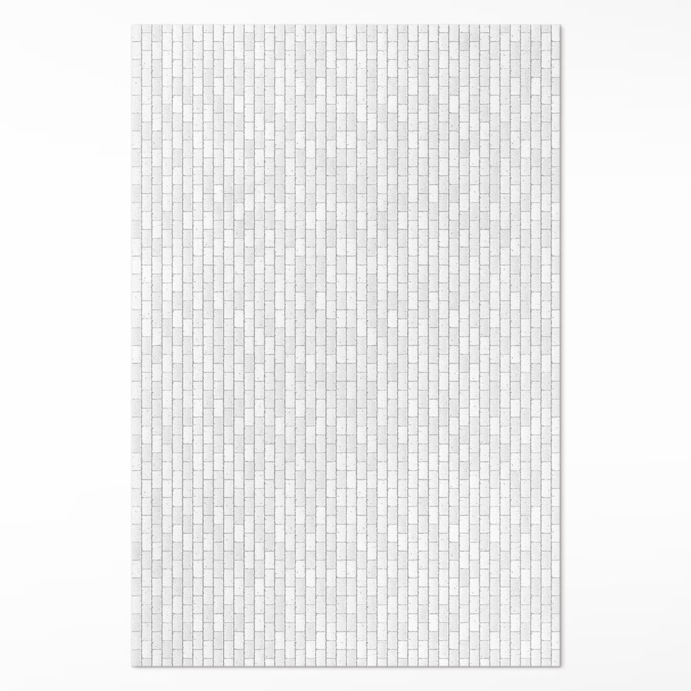 Dywan winylowy Jasna cegiełka elegancka mozaika