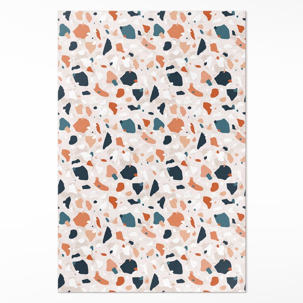 Dywan winylowy Pastelowy gres kamień ozdobny styl boho