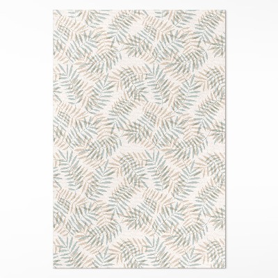 Dywan winylowy Delikatne liście tropikalne wzór boho