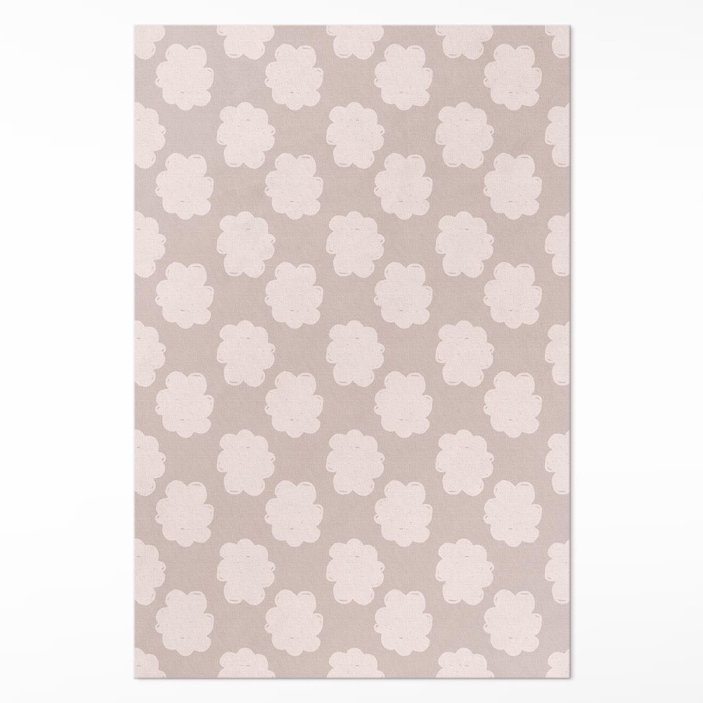 Dywan winylowy Malowane chmurki w pastelowych barwach