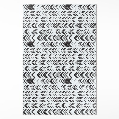 Dywan winylowy Indiańskie wzornictwo pióra i strzałki boho