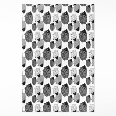 Dywan winylowy Malowane owce regularny wzór