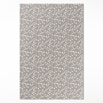 Dywan winylowy Polna łąka kwiatów delikatny wzór boho