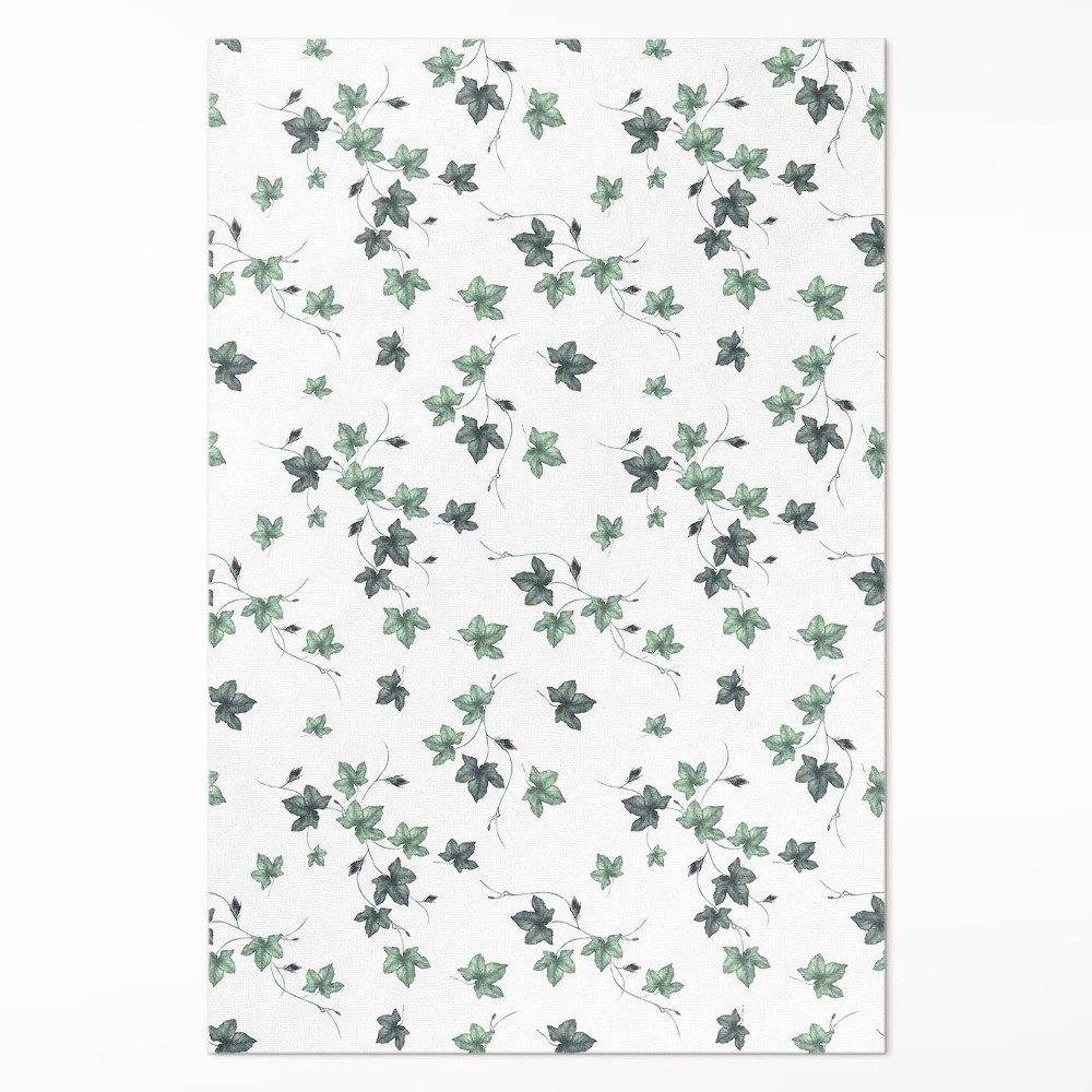 Dywan winylowy Małe listki motywy roślinne