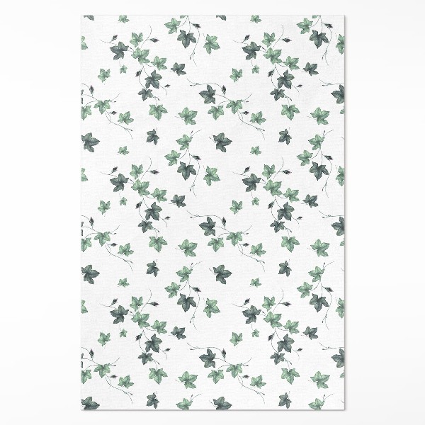 Dywan winylowy Małe listki motywy roślinne