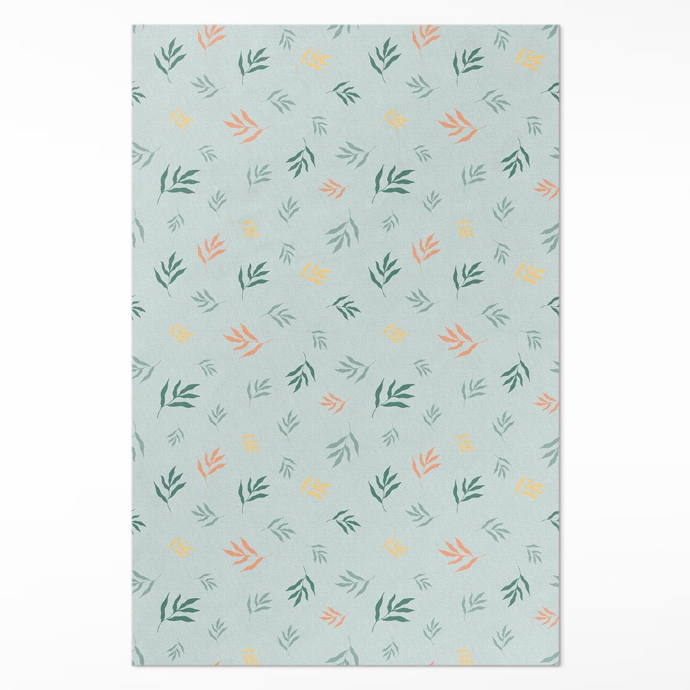 Dywan winylowy Małe gałązki motywy roślinne boho