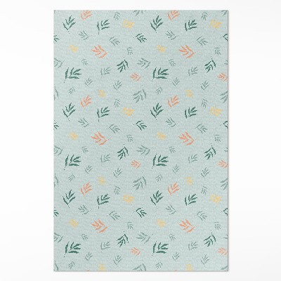 Dywan winylowy Małe gałązki motywy roślinne boho