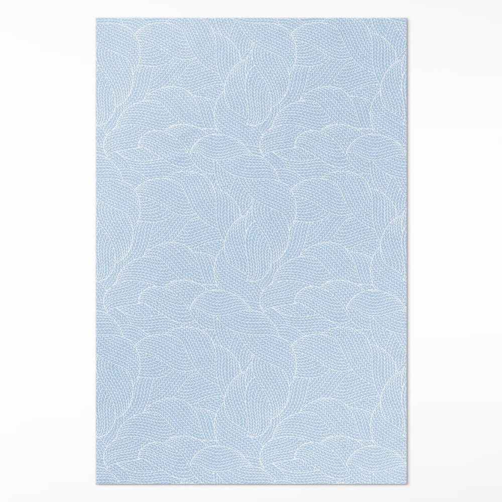 Dywan winylowy Minimalistyczne liście modny wzór