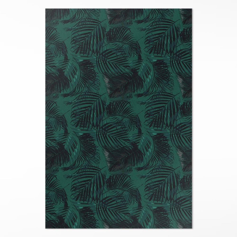 Dywan winylowy Tropikalne liście dżungli