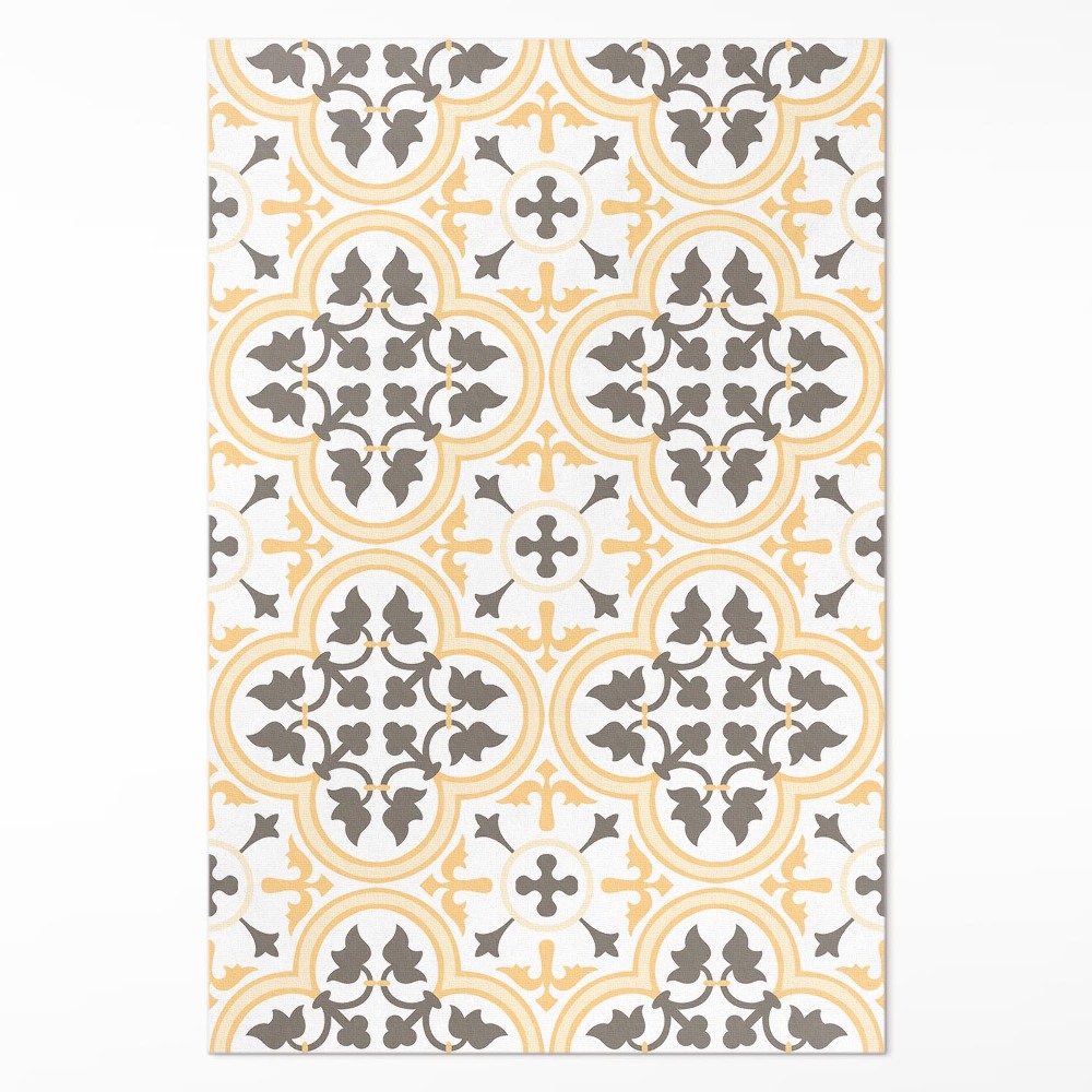 Dywan winylowy Portugalskie kafelki w letnim stylu