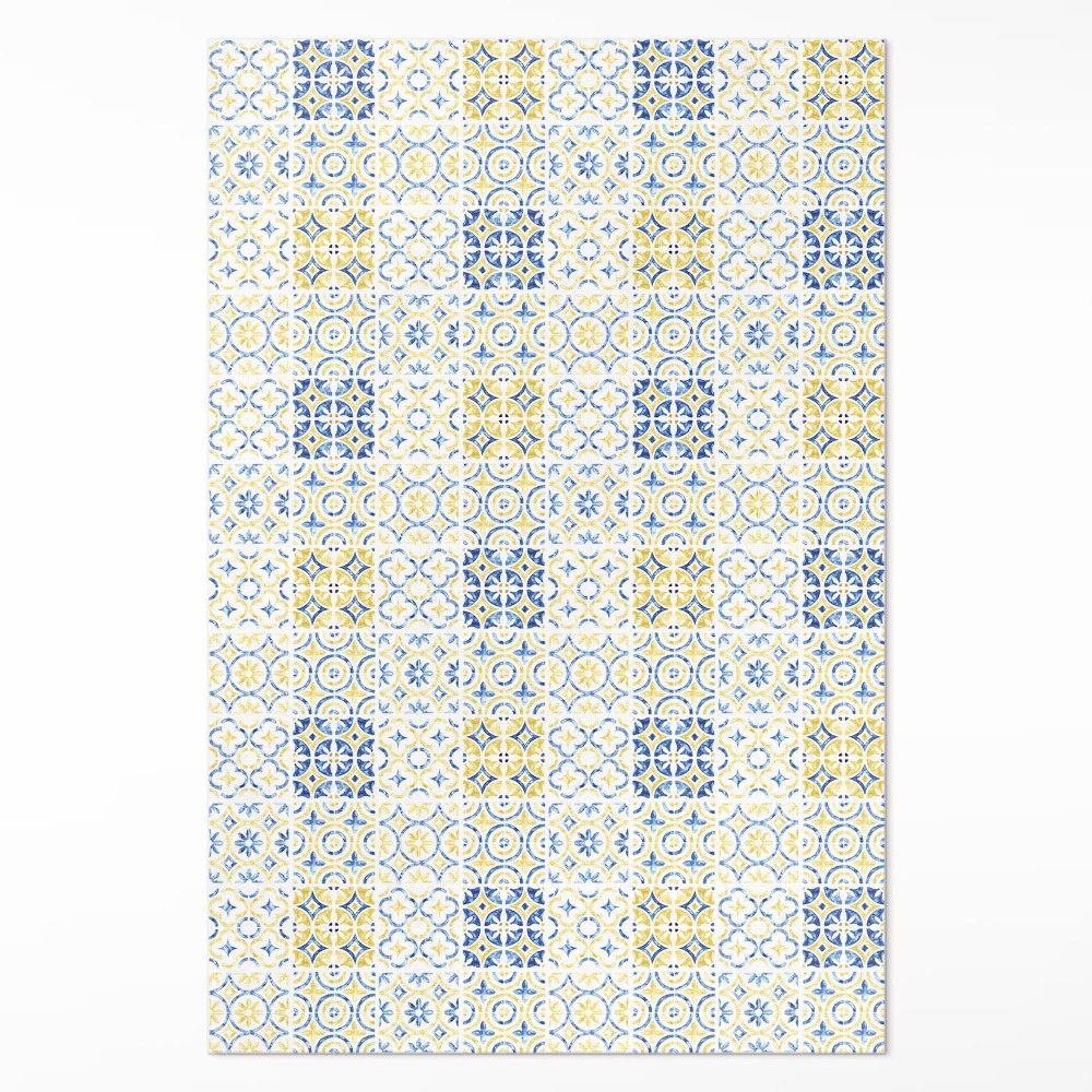 Dywan winylowy Hiszpańska mozaika wzorzyste kafelki