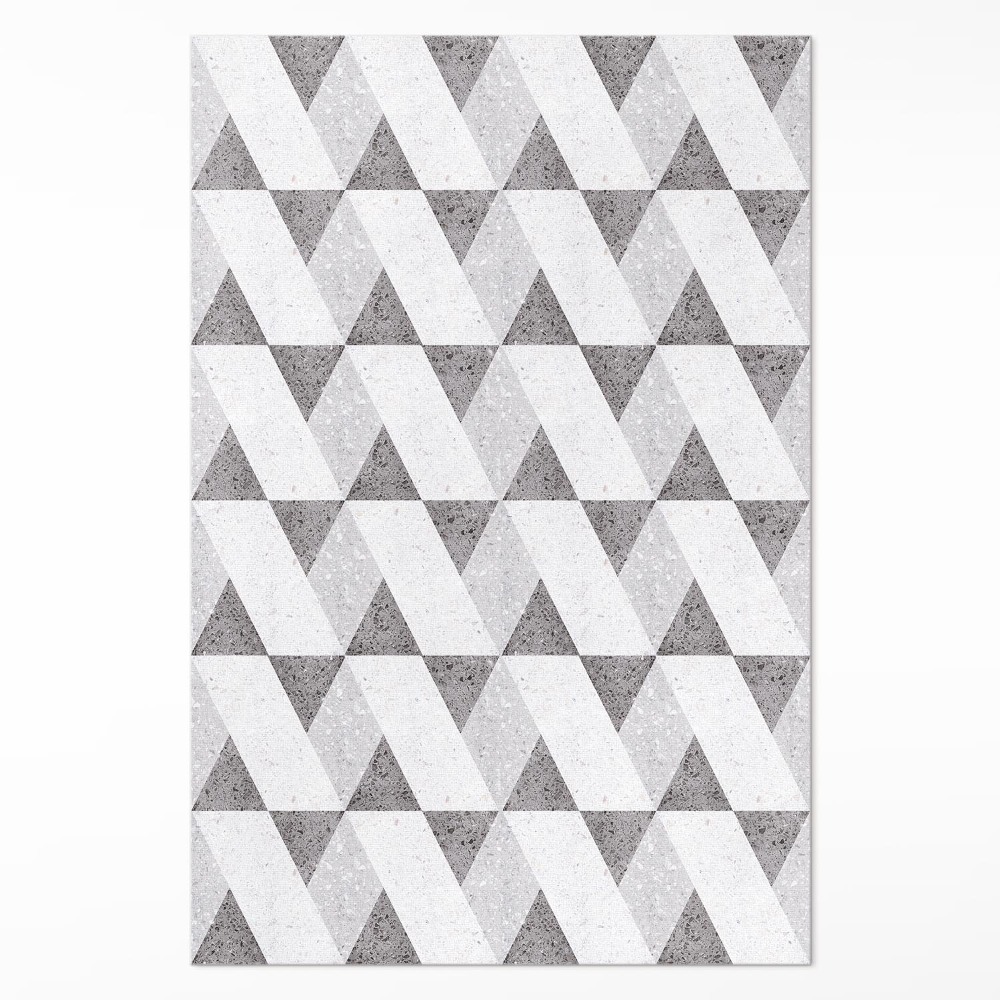 Dywan winylowy Geometryczne kamienne kafelki