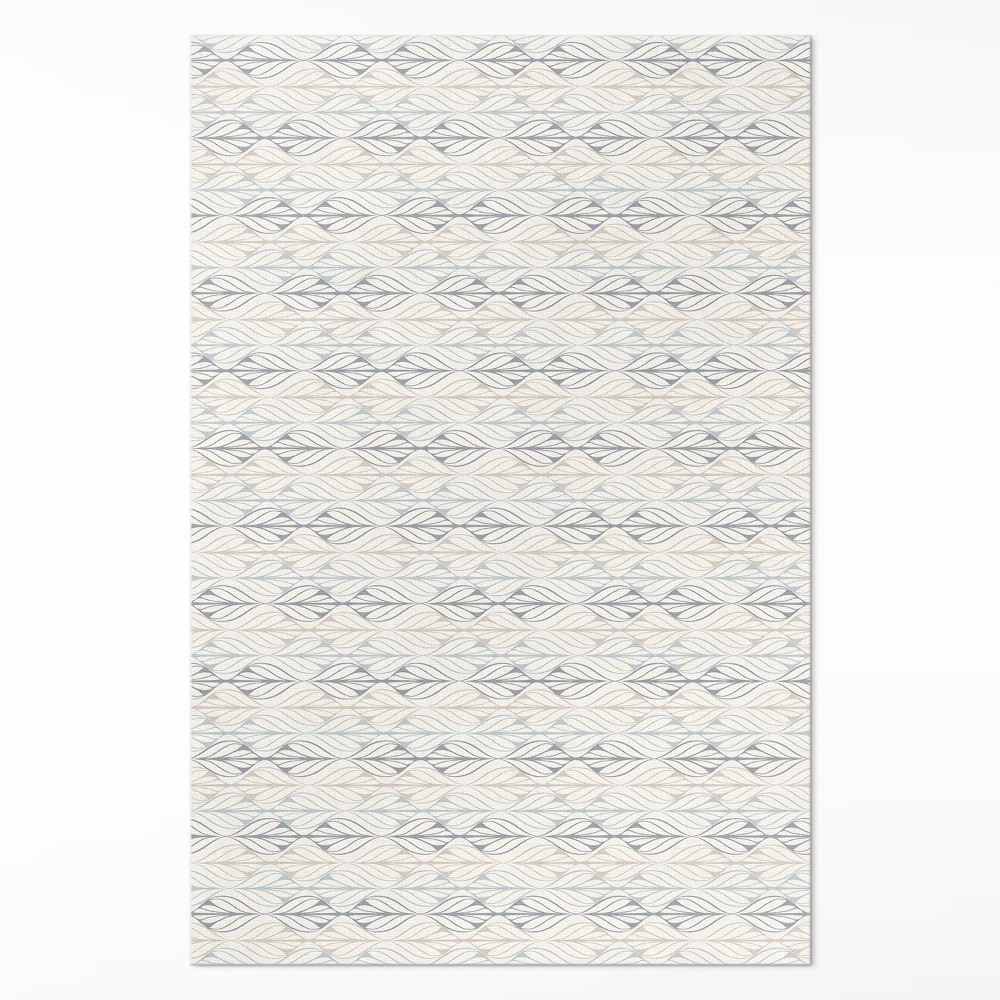 Dywan winylowy Regularne liście orientalny wzór boho