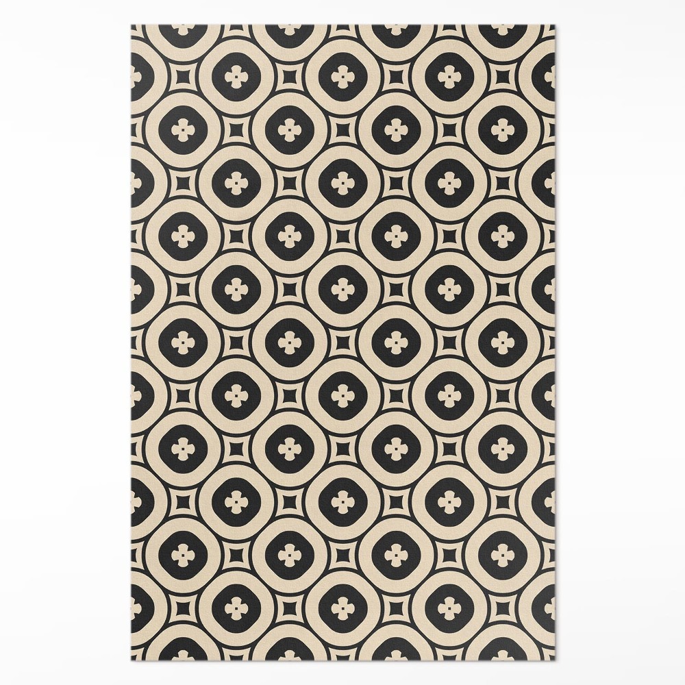 Dywan winylowy Geometryczny wzór kafelkowy