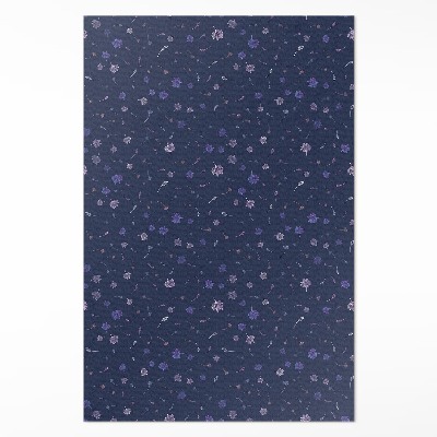 Dywan winylowy Drobne polne kwiaty boho