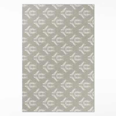 Dywan winylowy ornament roślinne regularny wzór