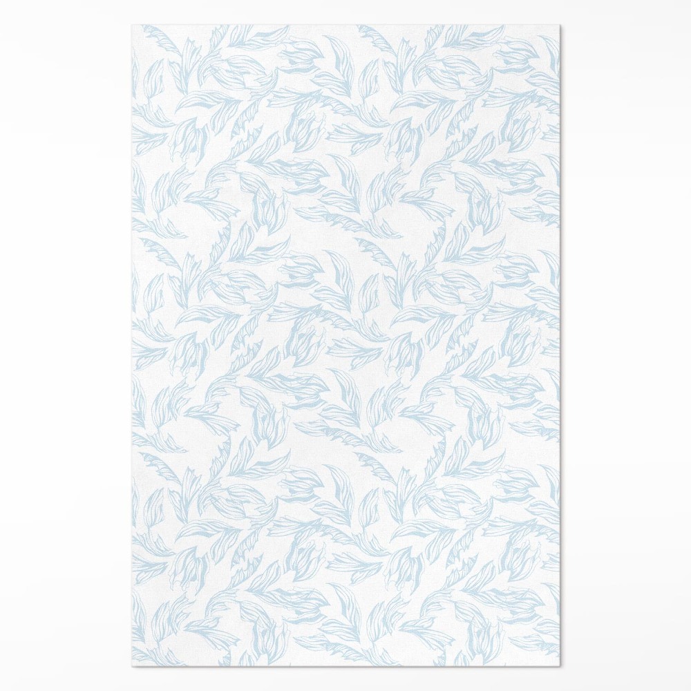 Dywan winylowy Szkic eleganckich liści vintage