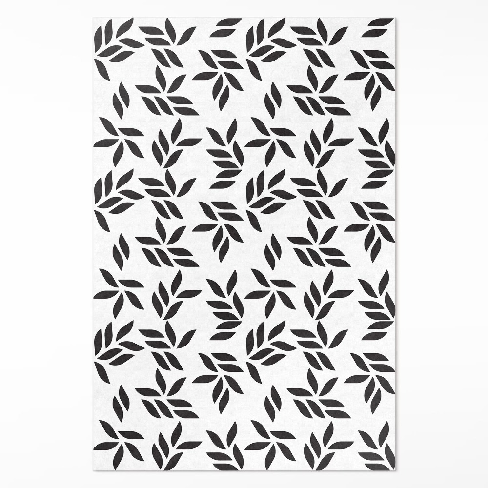 Dywan winylowy Minimalistyczny wzór listków