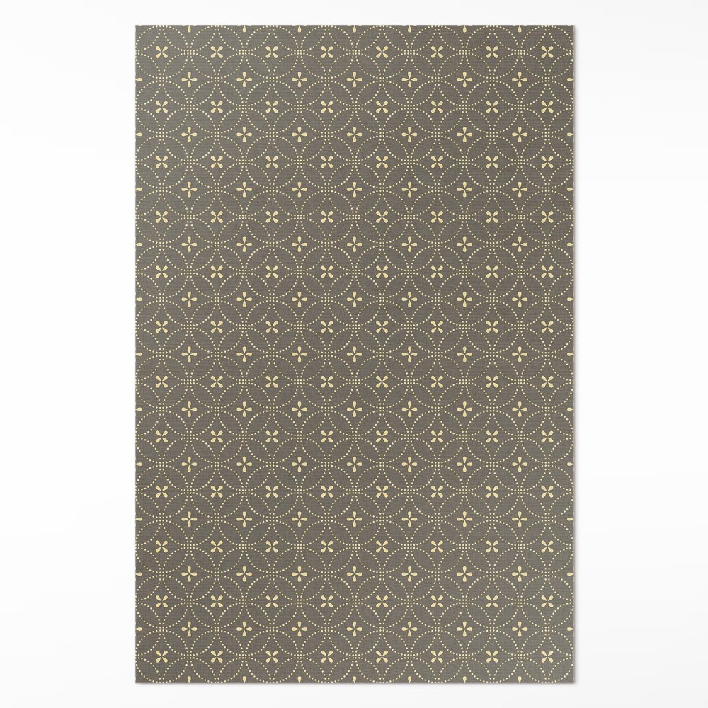 Dywan winylowy Modny wzór stylowe okręgi