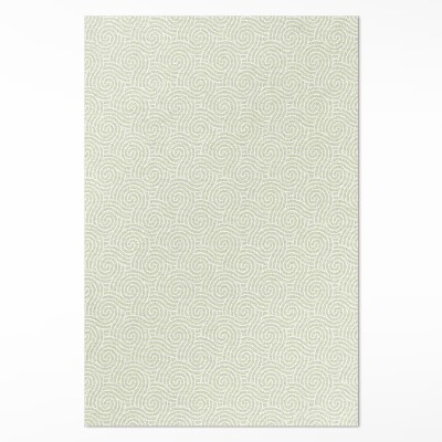 Dywan winylowy Abstrakcyjny ornament spirale styl art deco