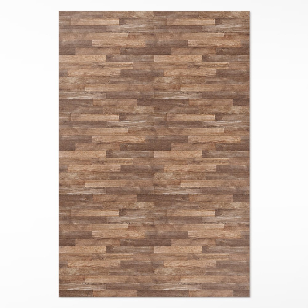 Dywan winylowy Stylowy drewniany parkiet podłogowy