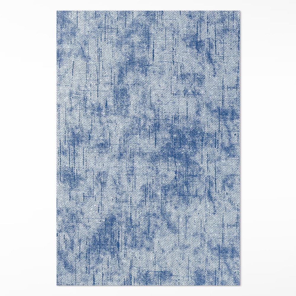 Dywan winylowy Imitacja tkaniny jeansowe tło