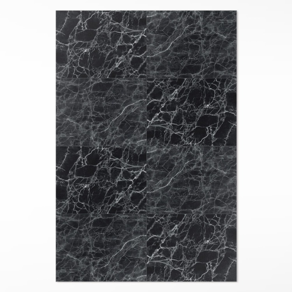 Dywan winylowy Ciemny marmur kamienne kafle