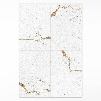 Dywan winylowy Stylowe kamienne płyty marmurowe