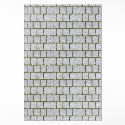 Dywan winylowy Kamienna ścieżka z mchem